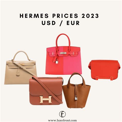 hermes bags price list